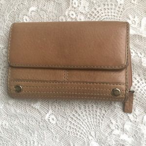 Small Fossil Wallet, genuine leather